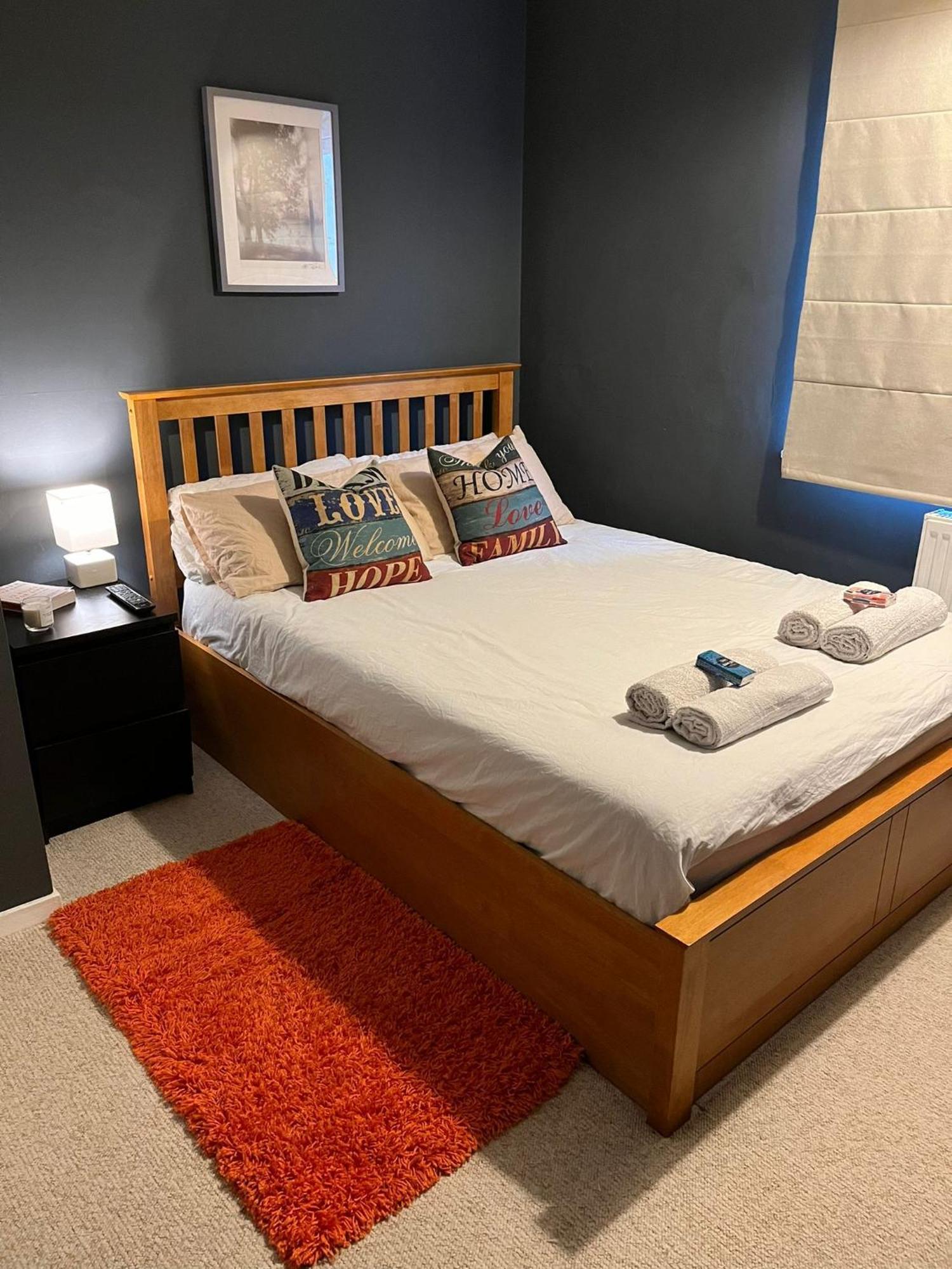 Stylish Double Room In Shared Apartment In Oxfordshire Luaran gambar